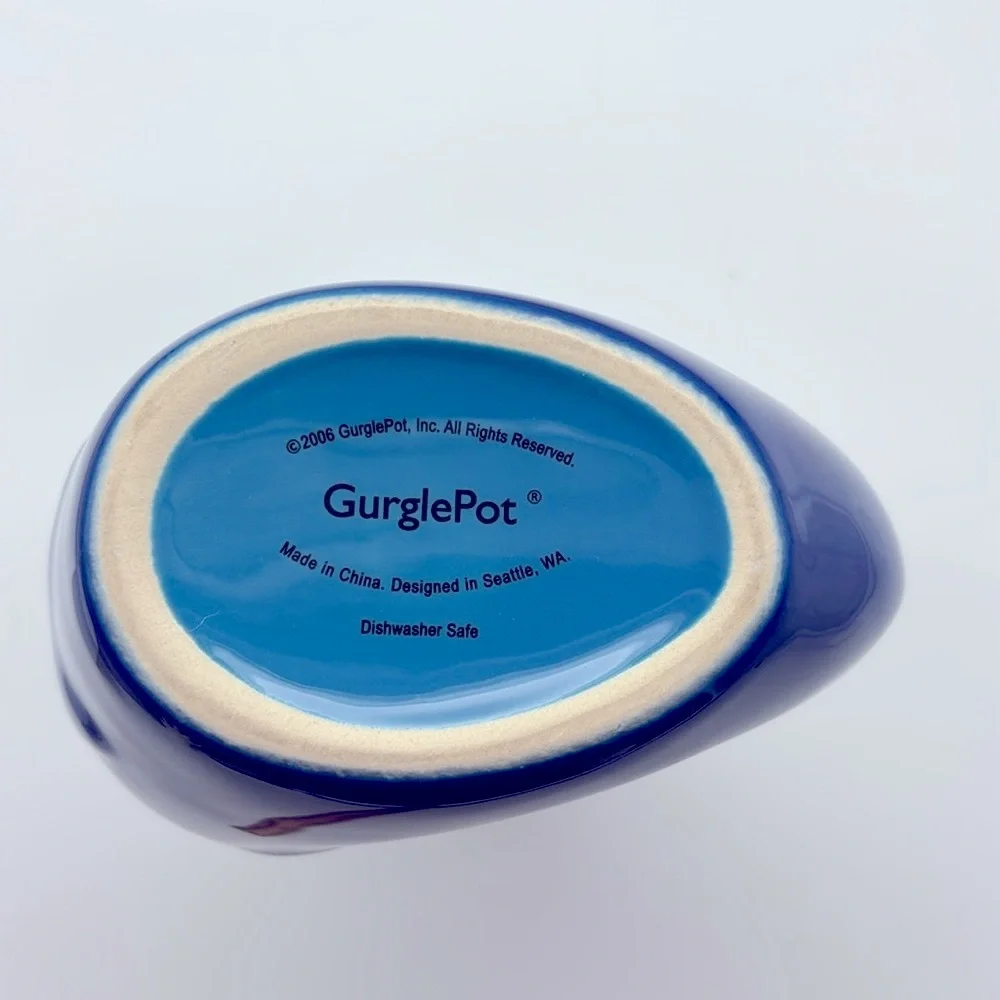 Large Ombré Cobalt GurglePot